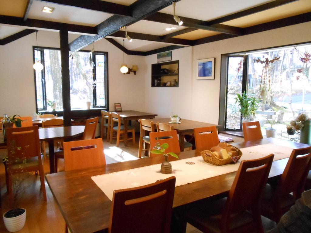 Pension Nugget Inn Hakuba Buitenkant foto