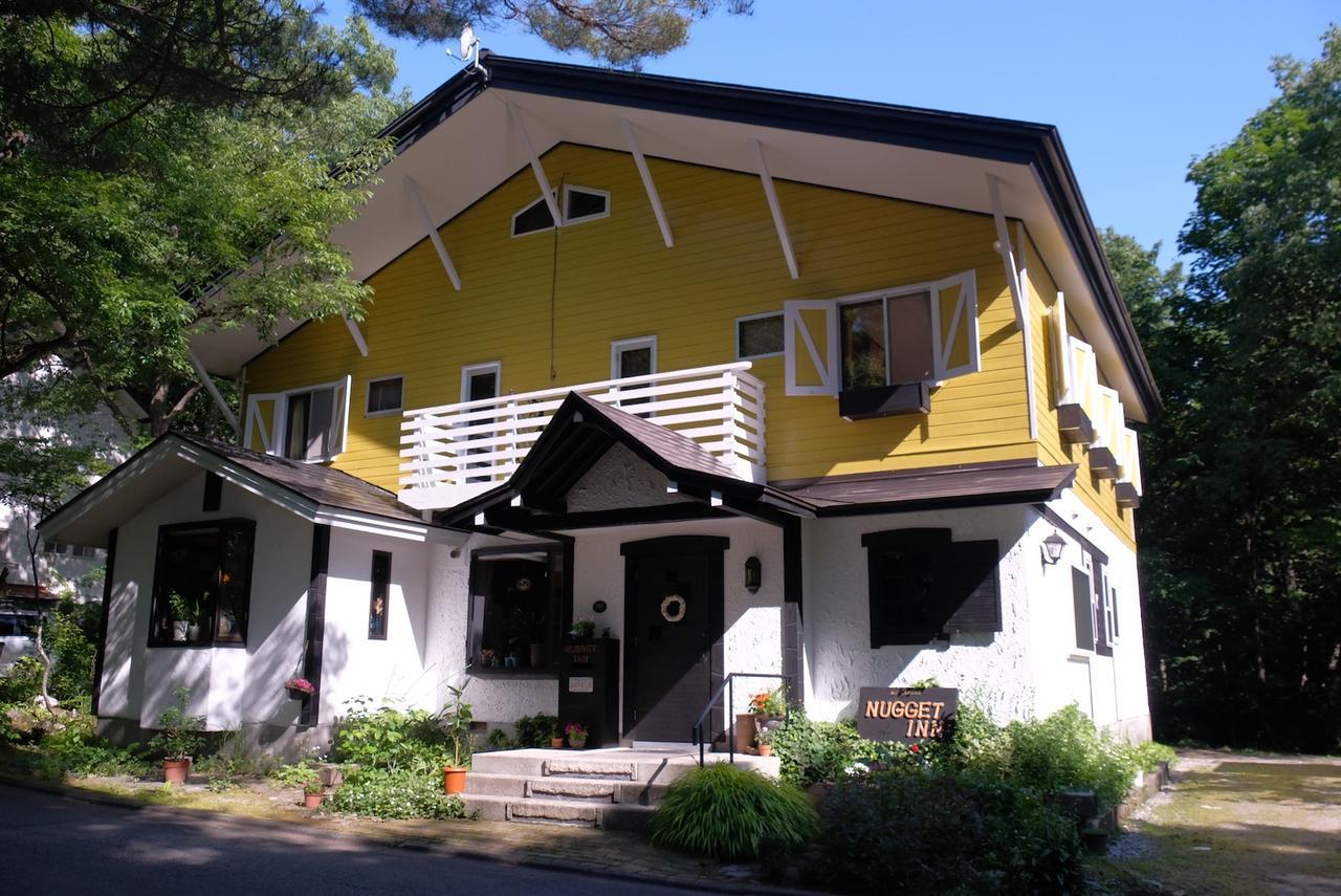 Pension Nugget Inn Hakuba Buitenkant foto