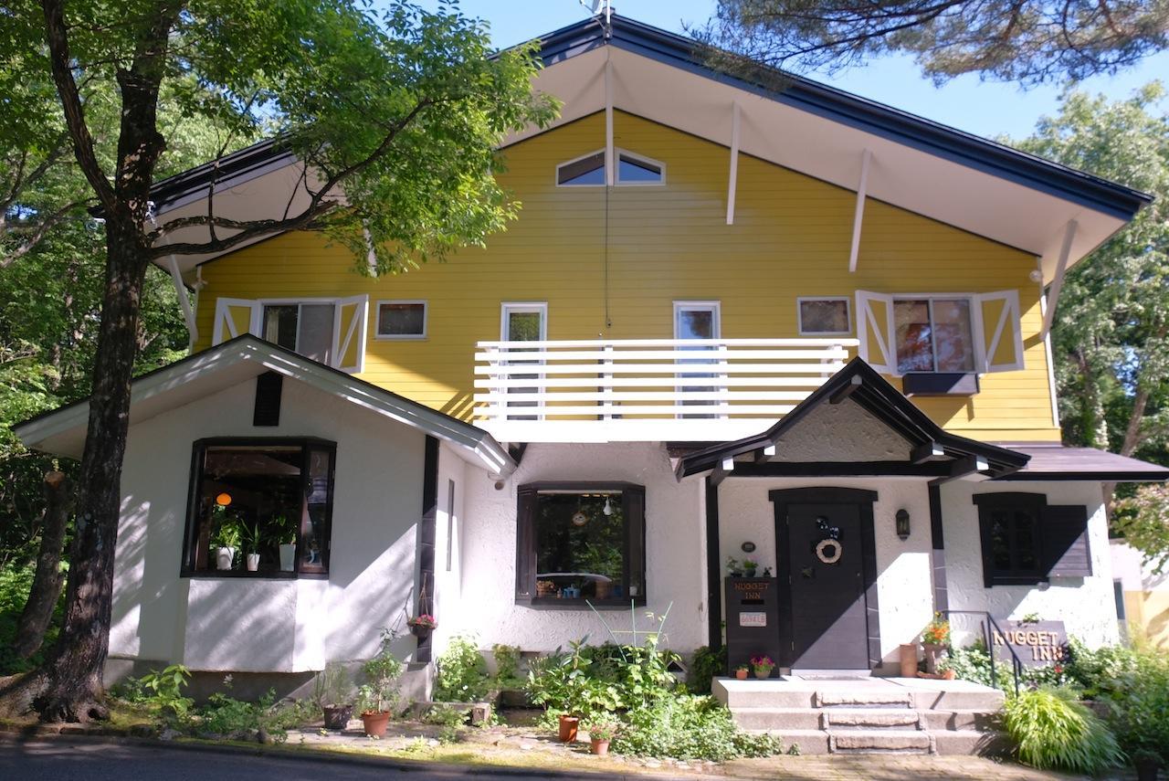 Pension Nugget Inn Hakuba Buitenkant foto