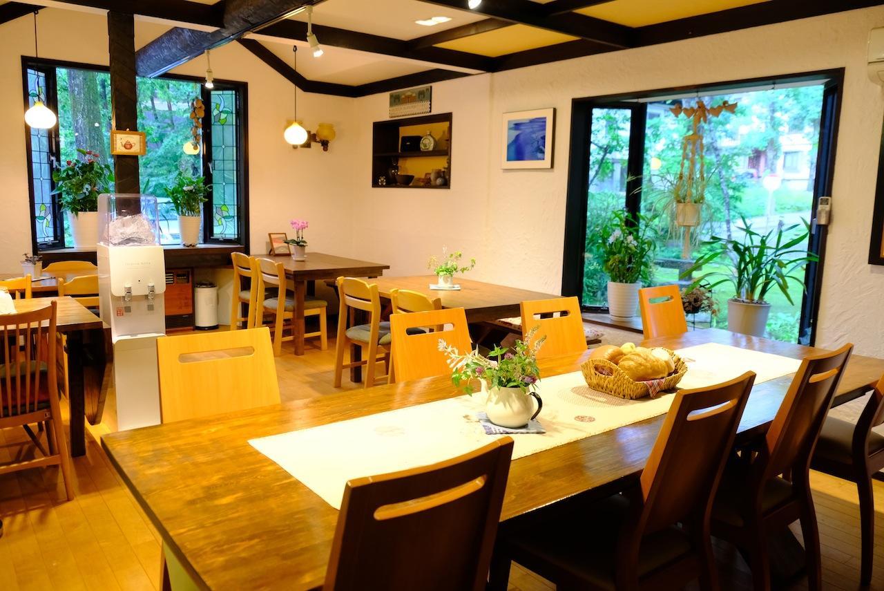 Pension Nugget Inn Hakuba Buitenkant foto